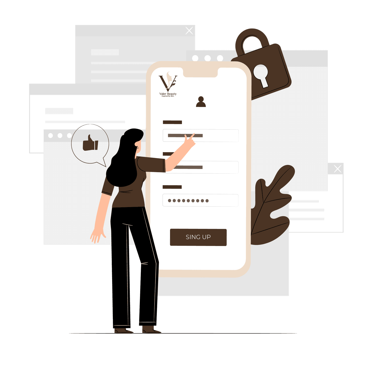 authentication background